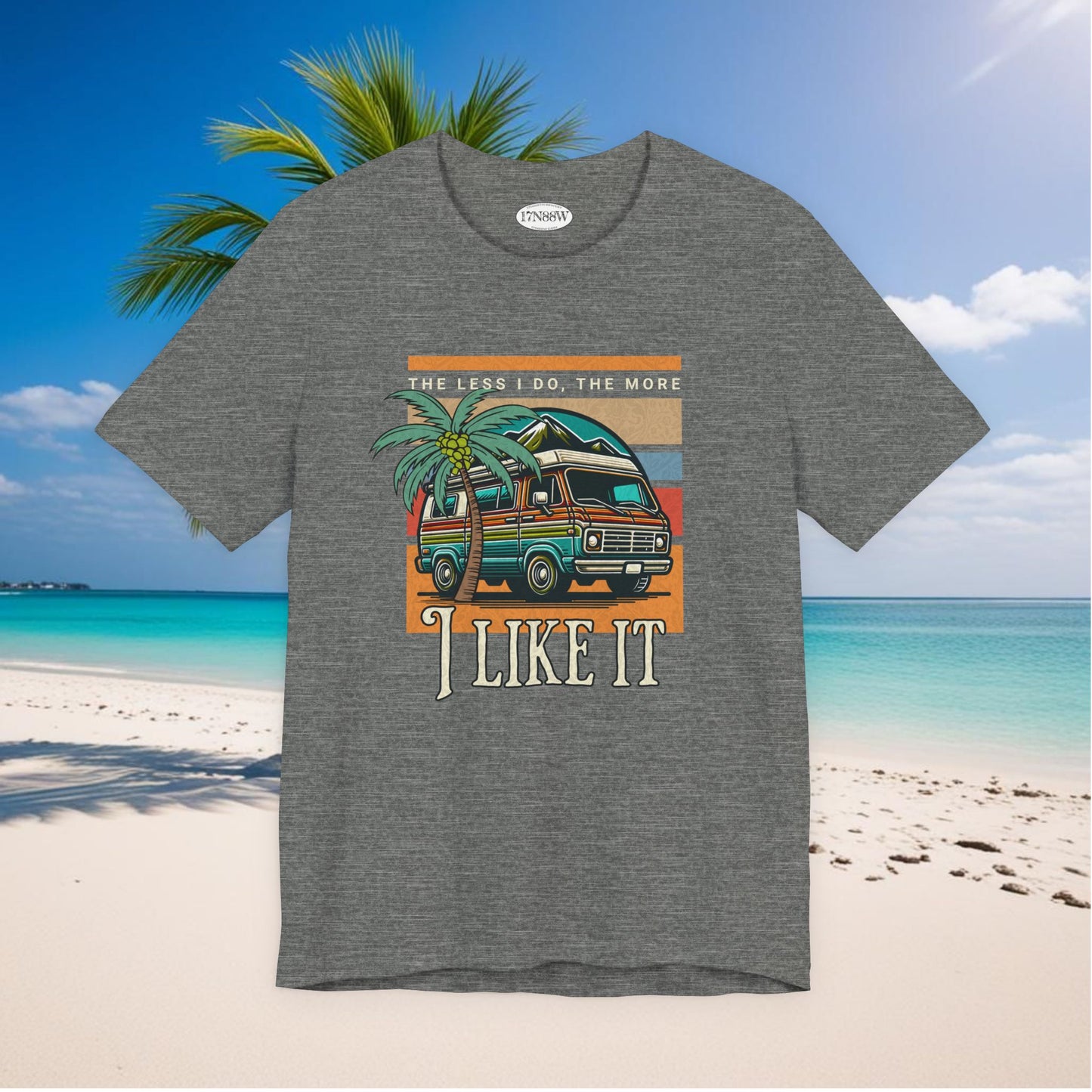 The Less I Do, The More I Like It | Retro Van Life Tropical Sunset