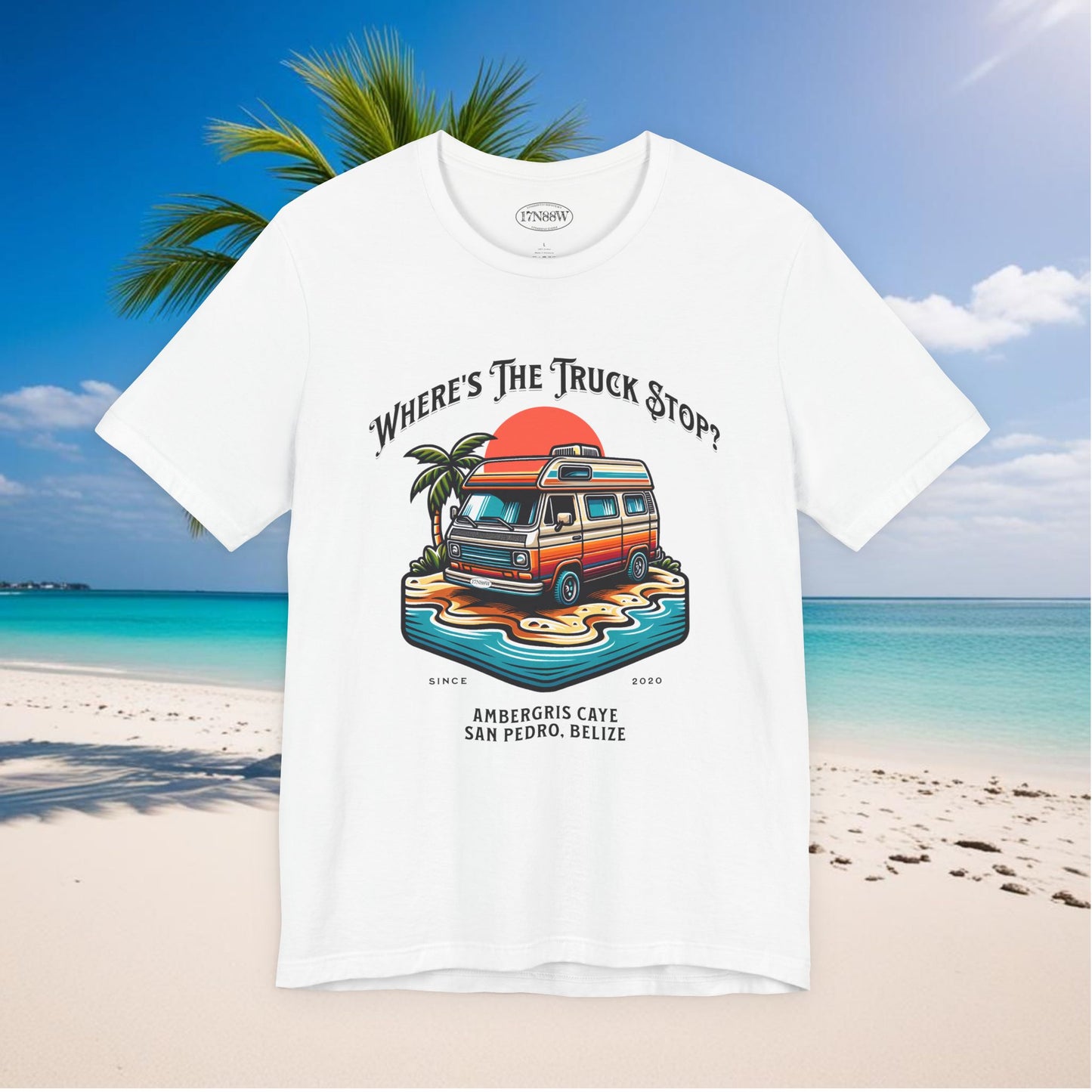 Retro Van Life | Where's The Truck Stop | San Pedro, Belize