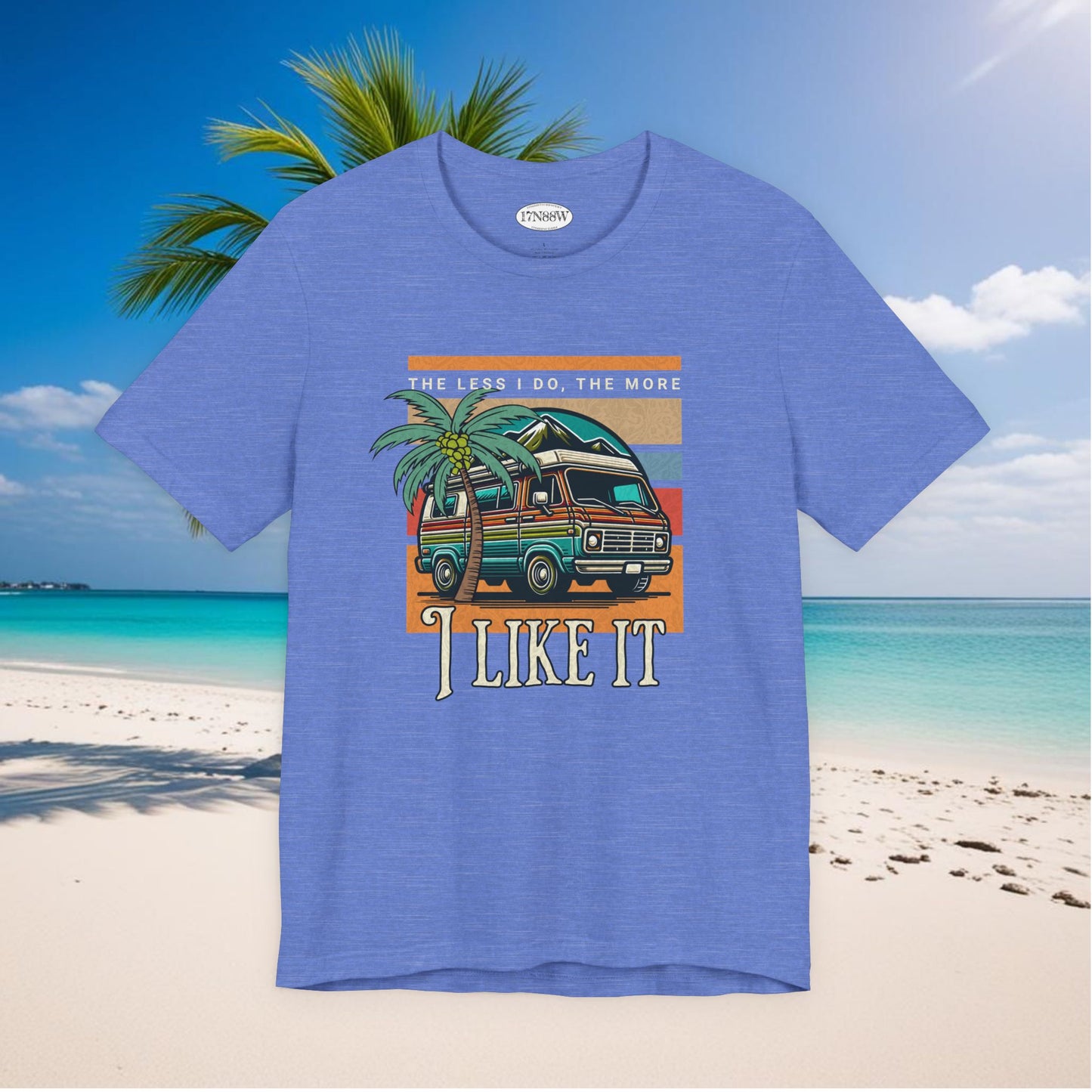 The Less I Do, The More I Like It | Retro Van Life Tropical Sunset