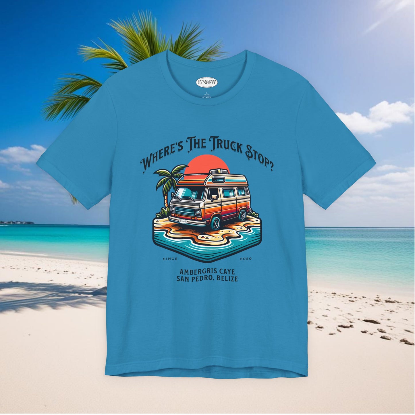 Retro Van Life | Where's The Truck Stop | San Pedro, Belize