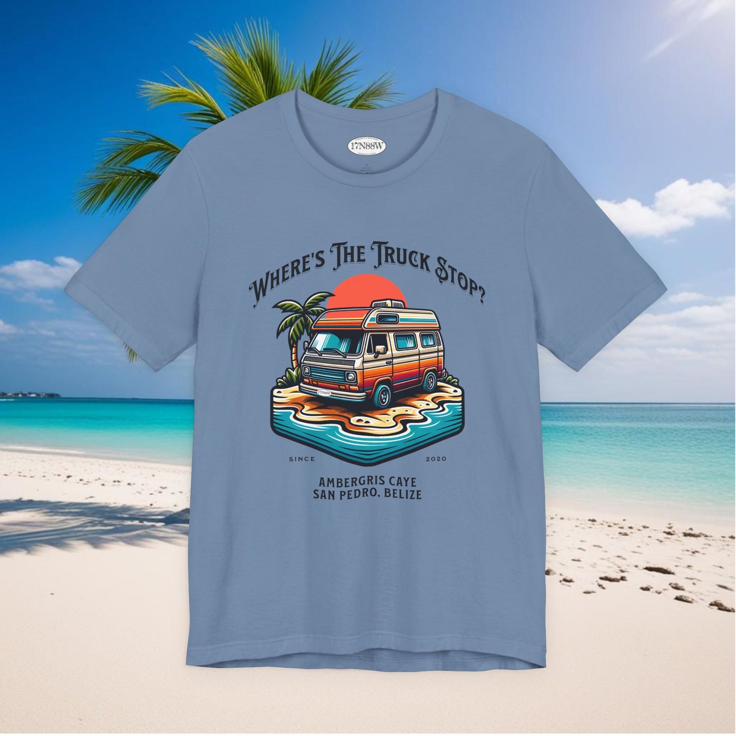 Retro Van Life | Where's The Truck Stop | San Pedro, Belize