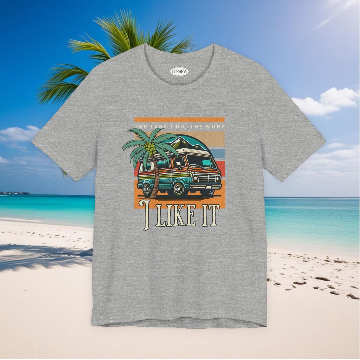 The Less I Do, The More I Like It | Retro Van Life Tropical Sunset