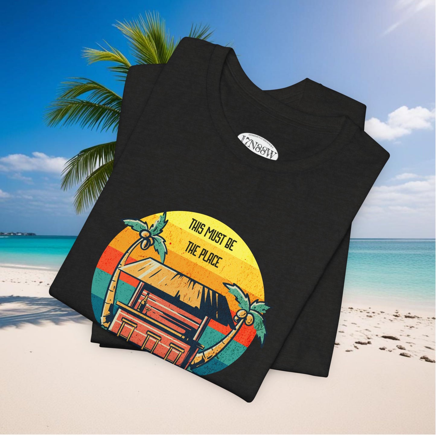 This Must Be The Place | Retro Sunset Tiki Bar | Belize