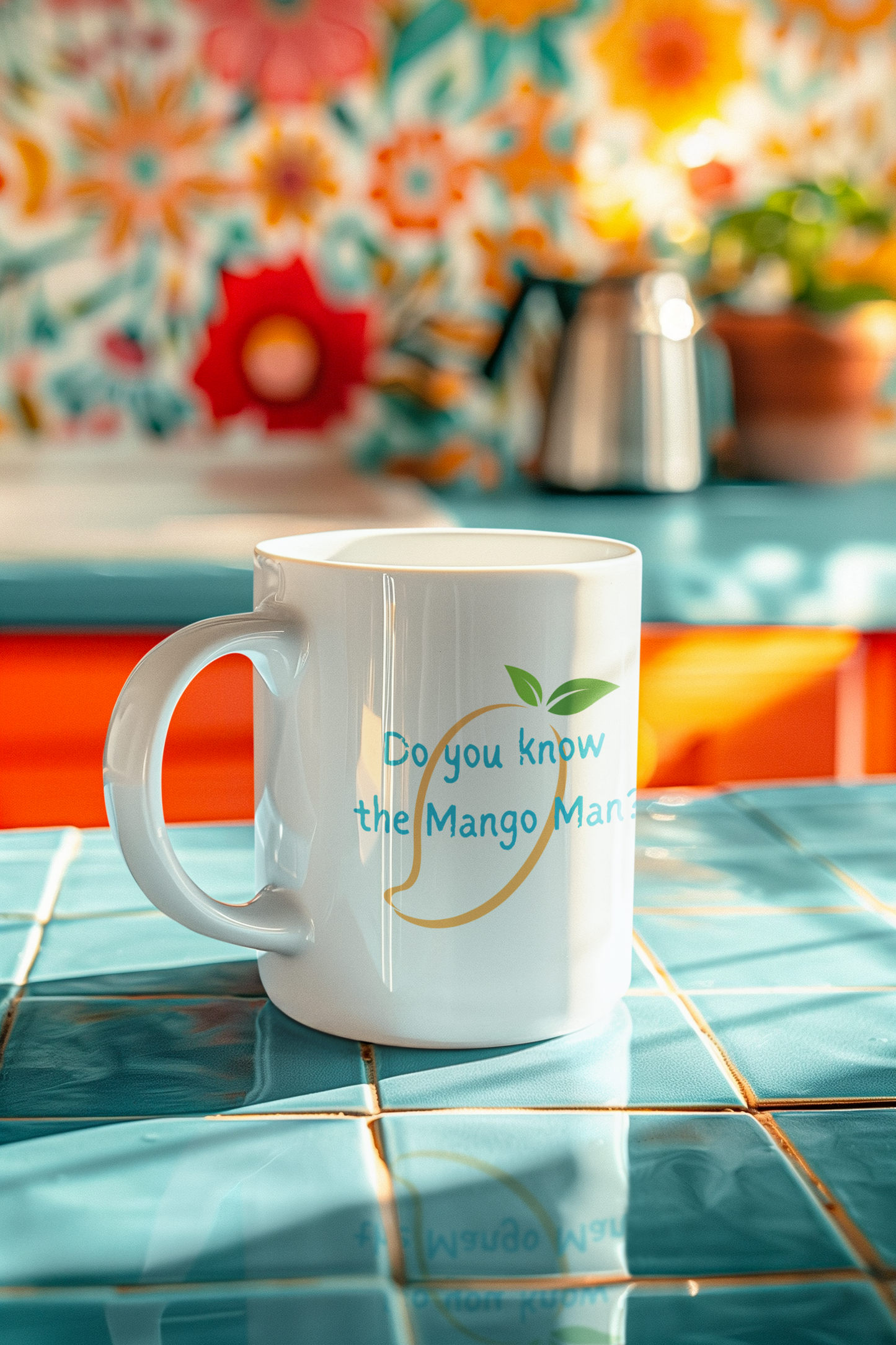 Mango Man Ceramic Mug: