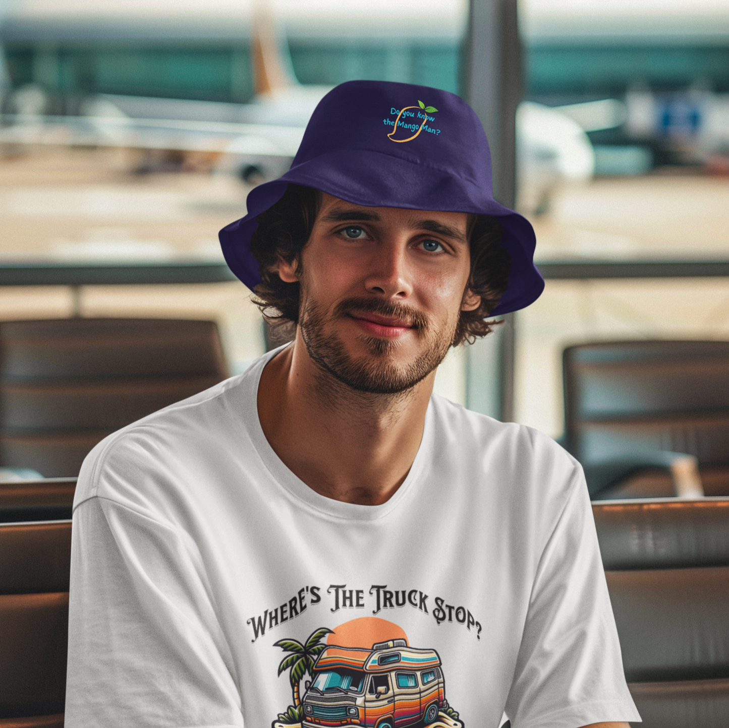 Bucket Hat | Do You Know The Mango Man? Tropical Vibes & Comfort
