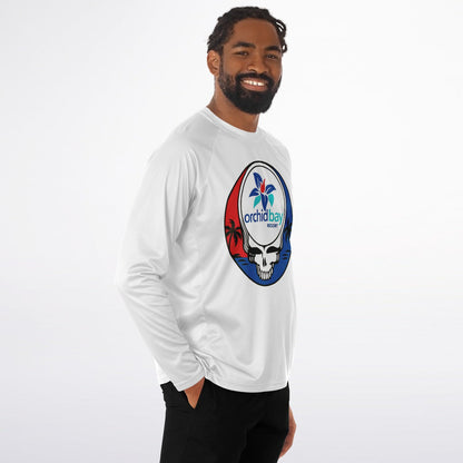 Orchid Bay Resort Men’s Long Sleeve Performance Shirt – UPF 40+
