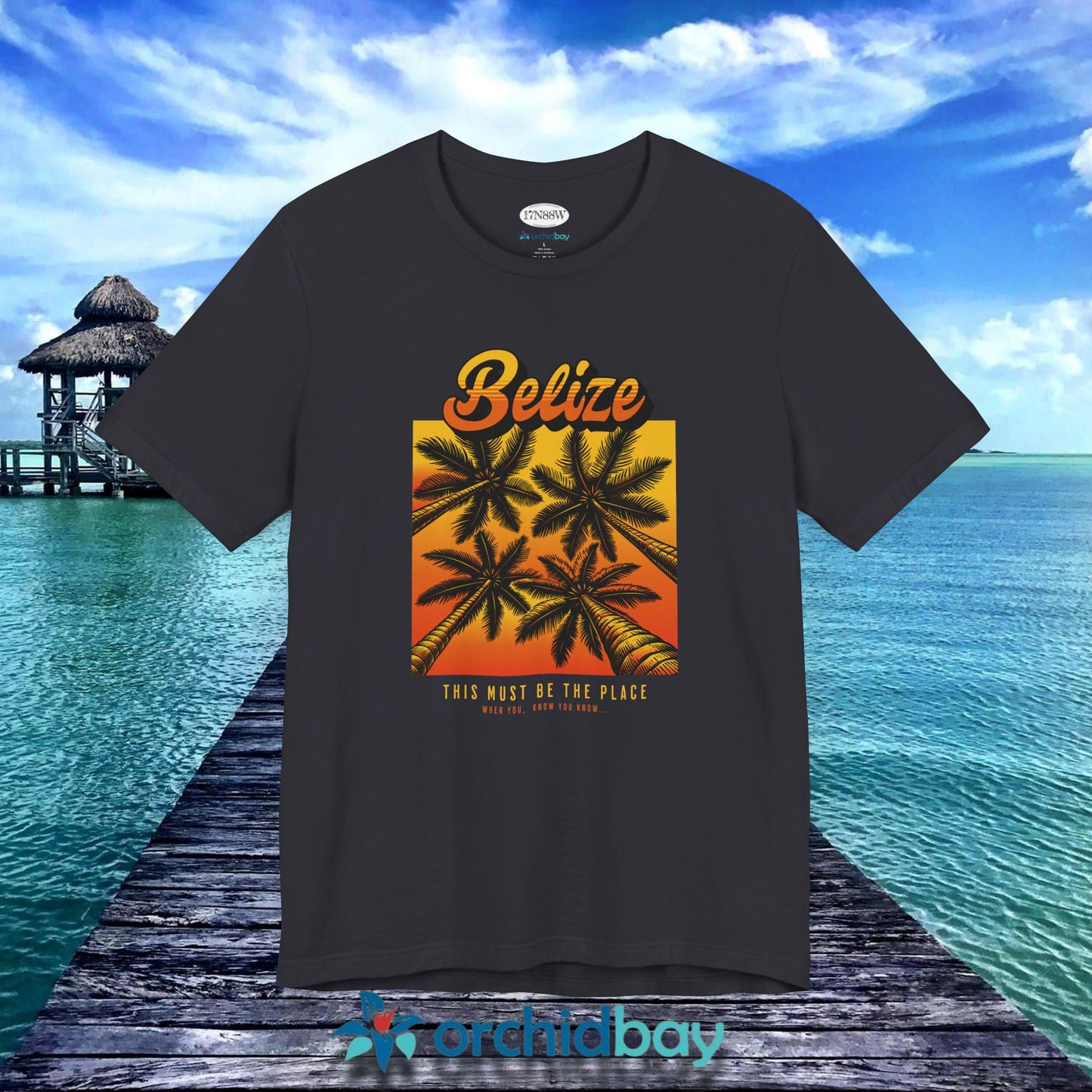 Orchid Bay | Unisex T-Shirt | This Must Be The Place | Golden Hour