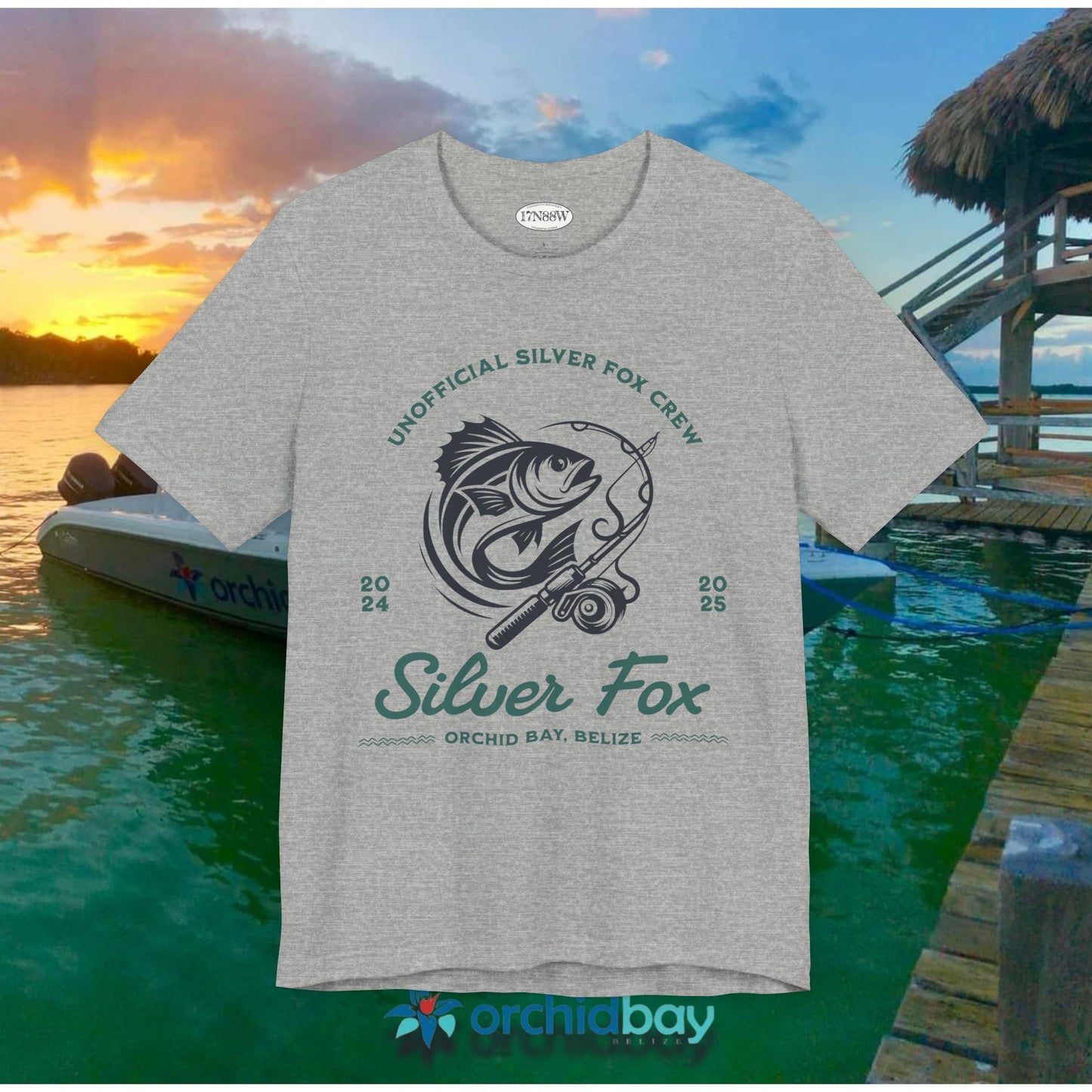Orchid Bay | Unisex T-Shirt | Silver Fox Unofficial | Belize