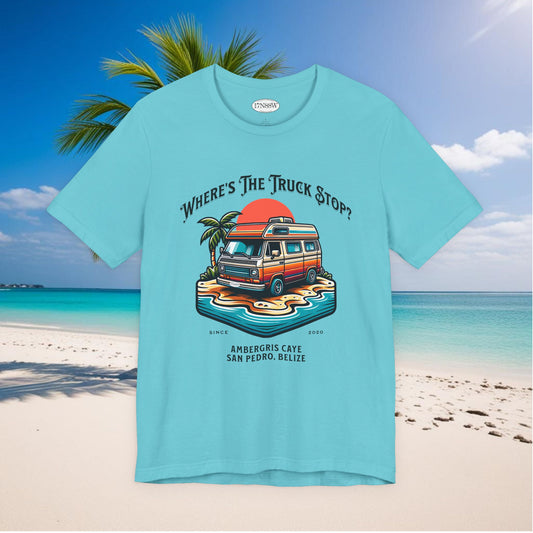 Retro Van Life | Where's The Truck Stop | San Pedro, Belize