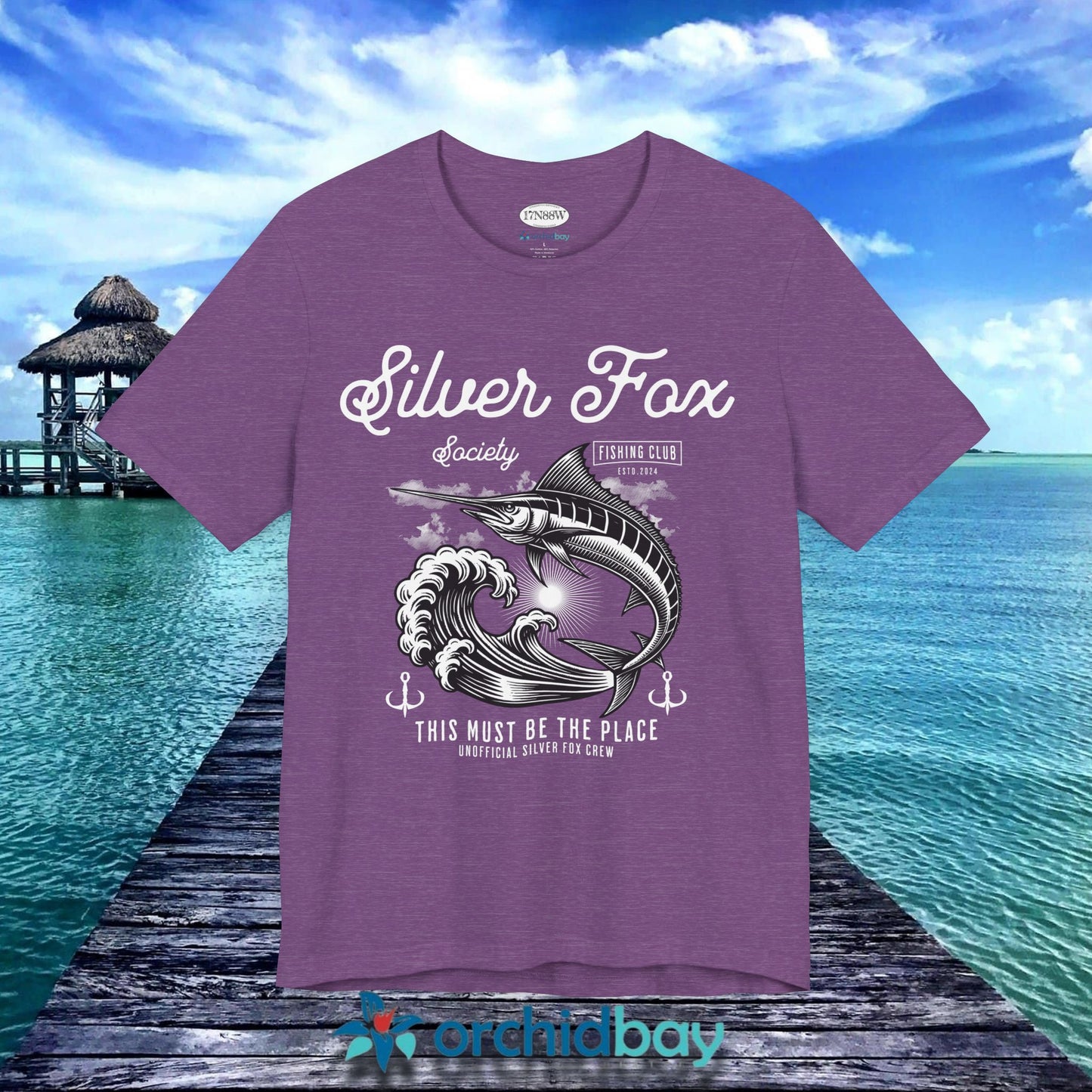 Orchid Bay | Unisex Short Sleeve Tee | Silver Fox Society | Belize