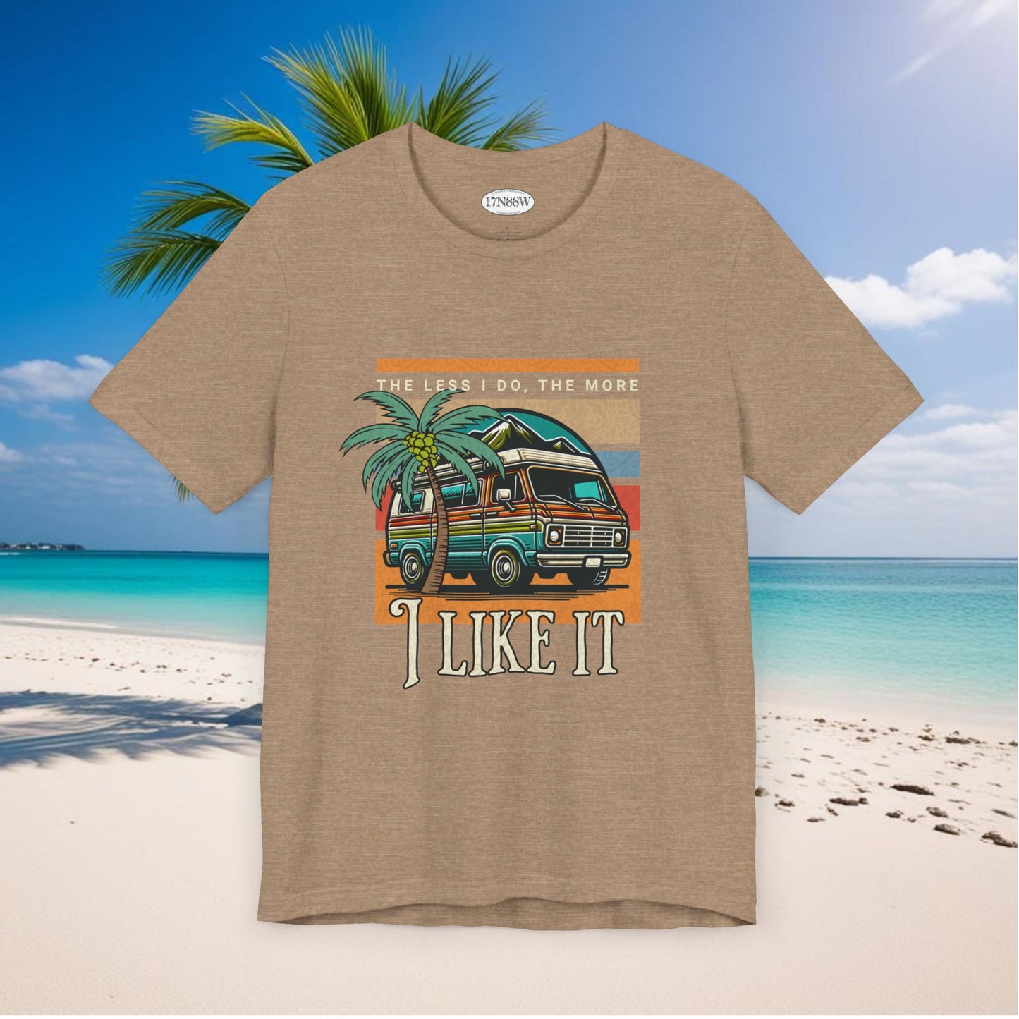 The Less I Do, The More I Like It | Retro Van Life Tropical Sunset