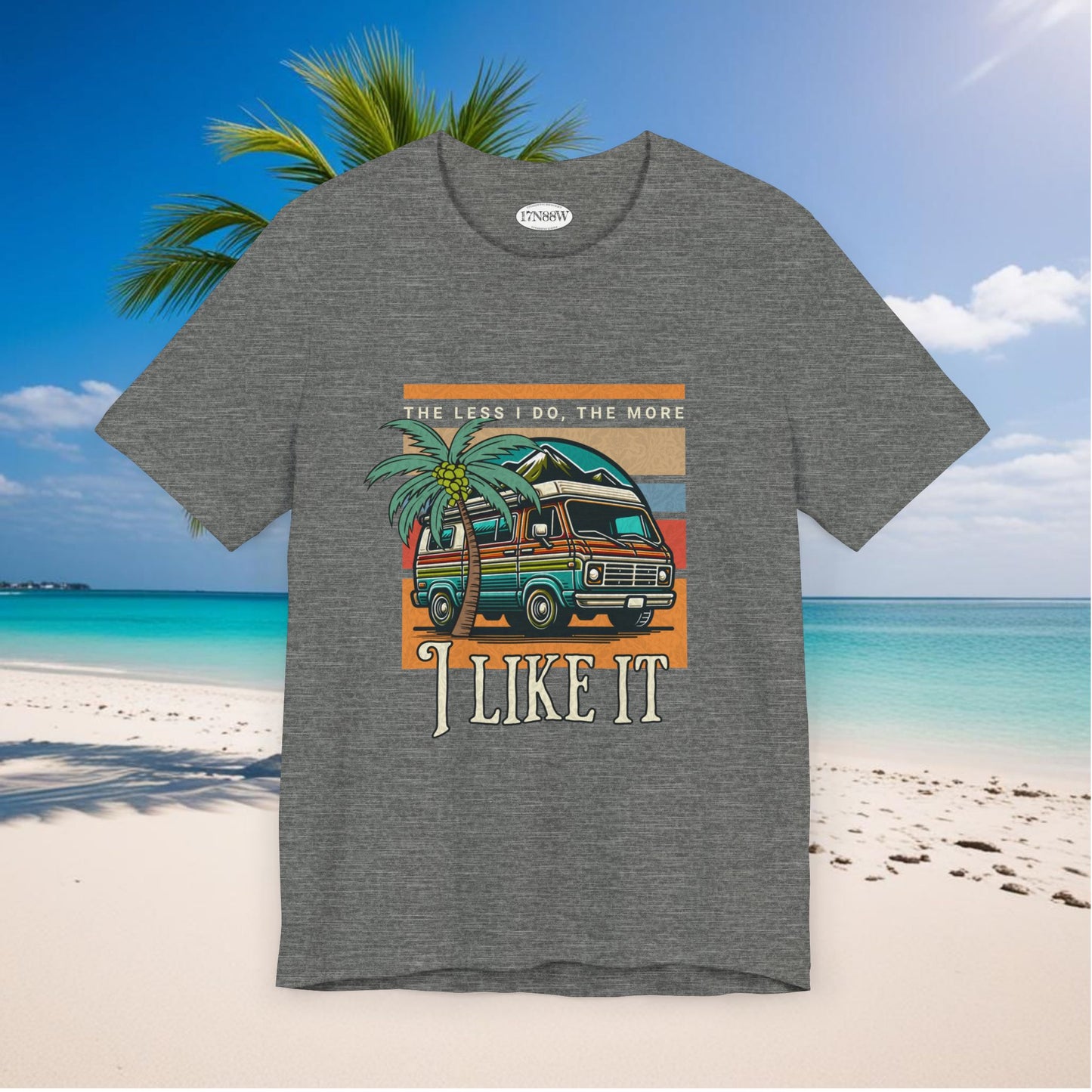 The Less I Do, The More I Like It | Retro Van Life Tropical Sunset