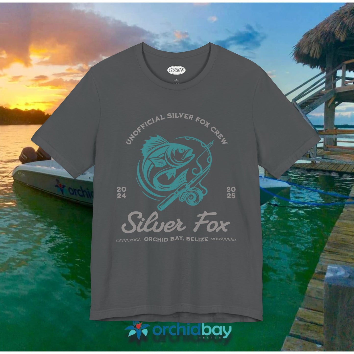 Orchid Bay | Unisex T-Shirt | Silver Fox Unofficial | Belize