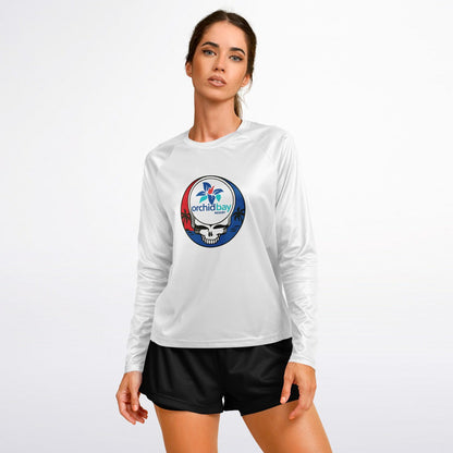 Orchid Bay Resort Women's Long Sleeve Performance Shirt – UPF 40+ & Side Mesh