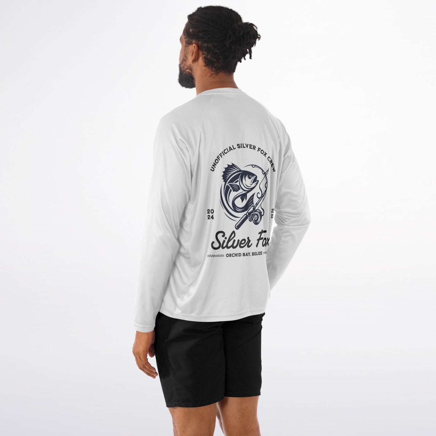 Orchid Bay Resort Men’s Long Sleeve Performance Shirt – UPF 40+