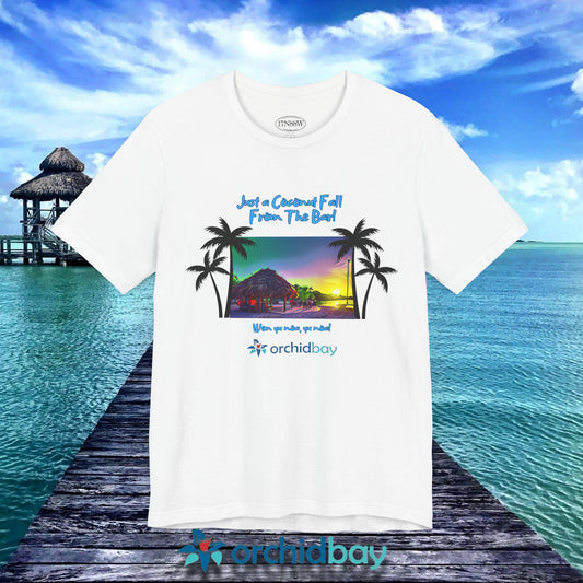 Orchid Bay | Unisex Short Sleeve Tee | A Coconut Fall | Belize