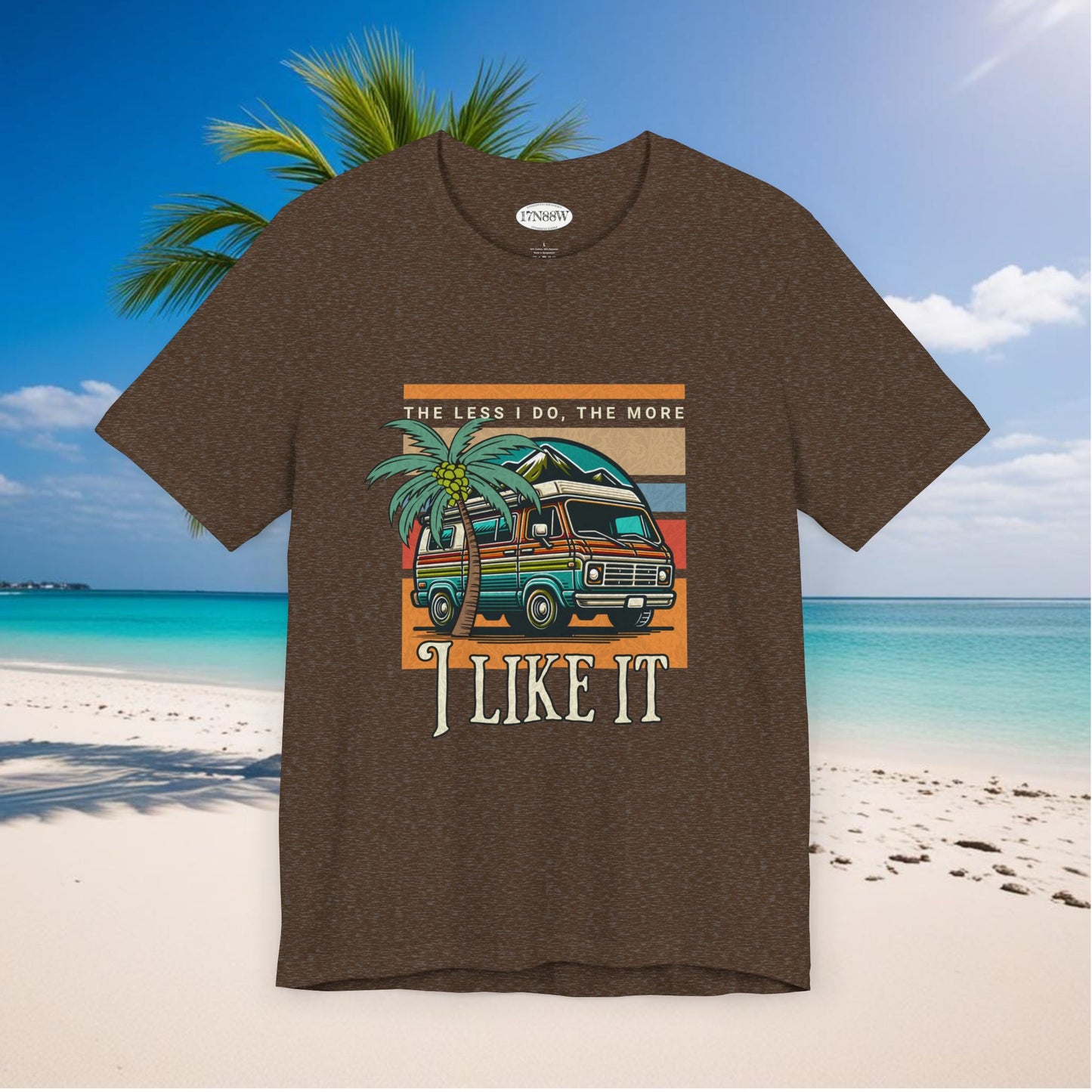 The Less I Do, The More I Like It | Retro Van Life Tropical Sunset