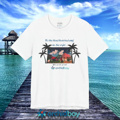 Orchid Bay | Unisex Short Sleeve Tee | Third Thatched Roof | Belize