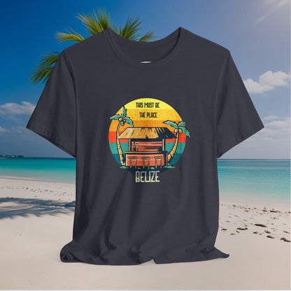 This Must Be The Place | Retro Sunset Tiki Bar | Belize