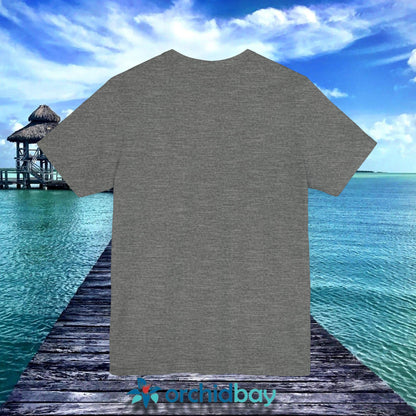 Orchid Bay | Unisex Short Sleeve Tee | This Must Be The Place | Belize | Retro Sunset Tiki Bar