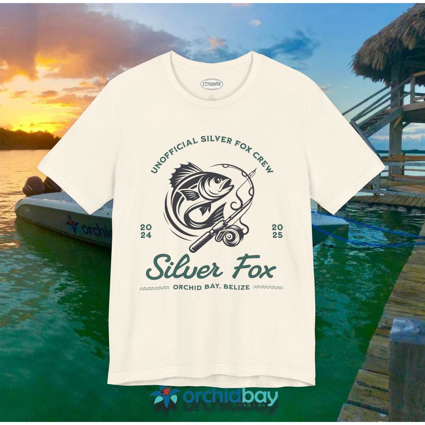 Orchid Bay | Unisex T-Shirt | Silver Fox Unofficial | Belize