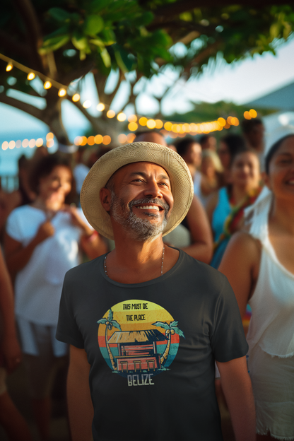 This Must Be The Place | Retro Sunset Tiki Bar | Belize