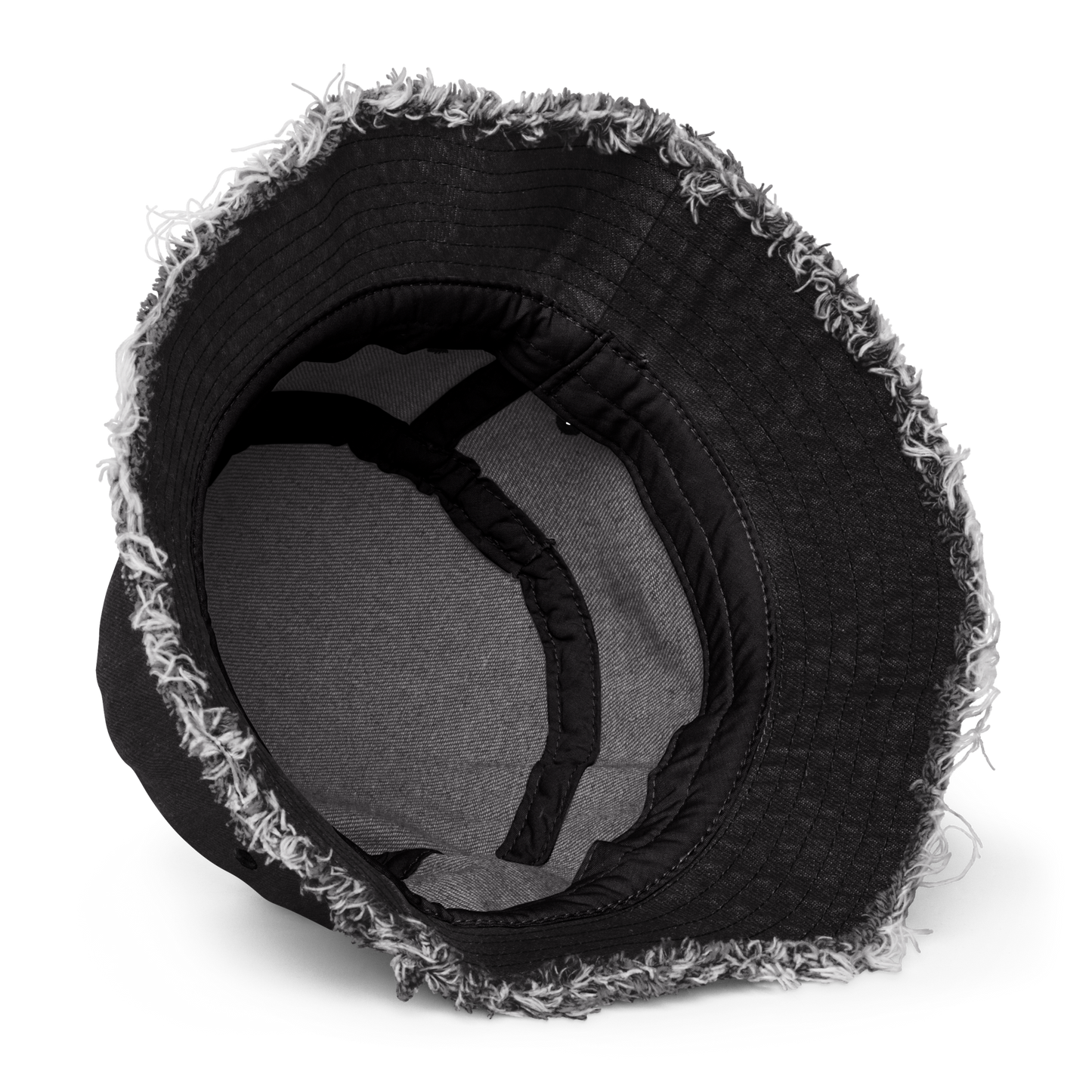 Orchid Bay | Distressed Denim Bucket Hat