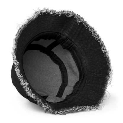 Orchid Bay | Distressed Denim Bucket Hat