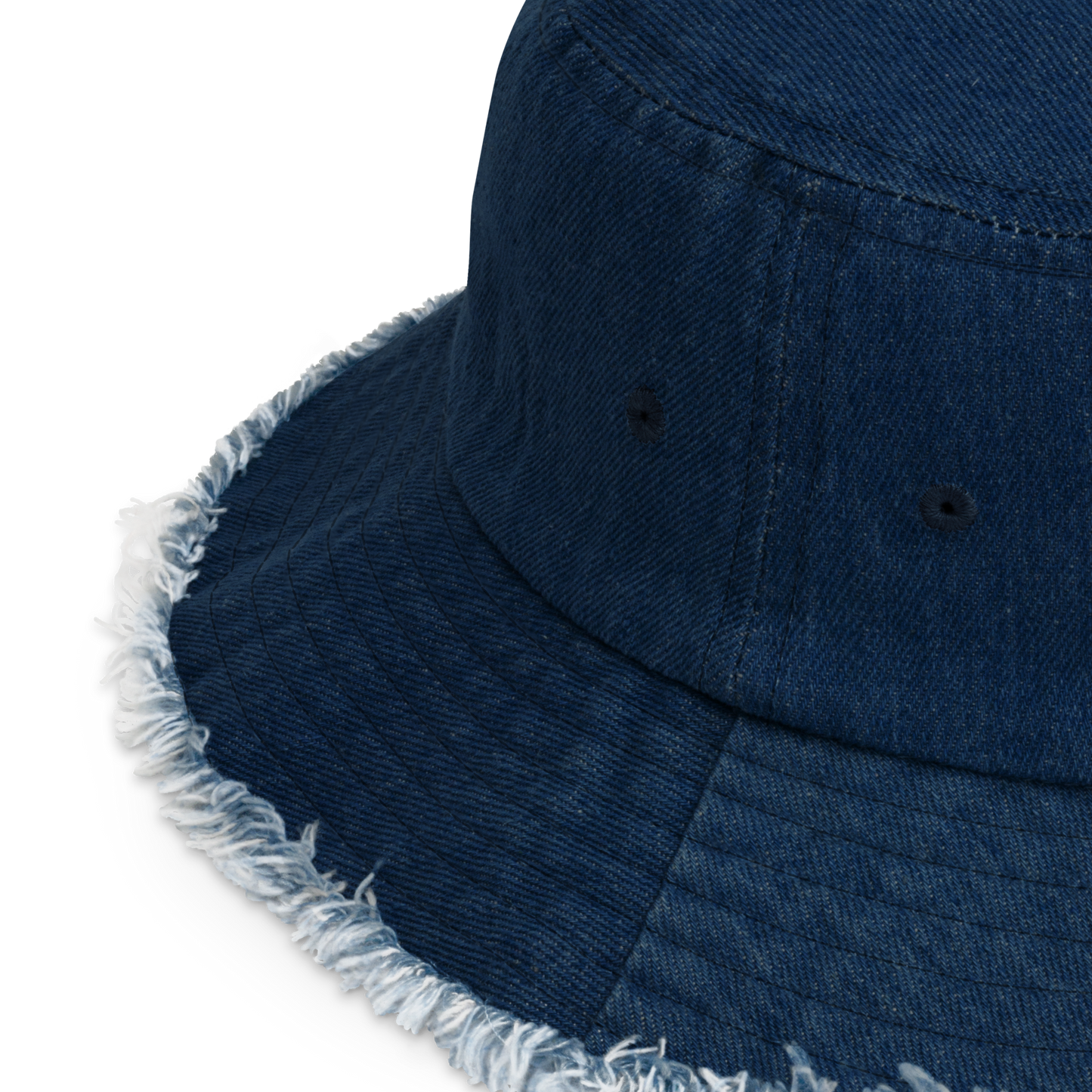 Orchid Bay | Distressed Denim Bucket Hat