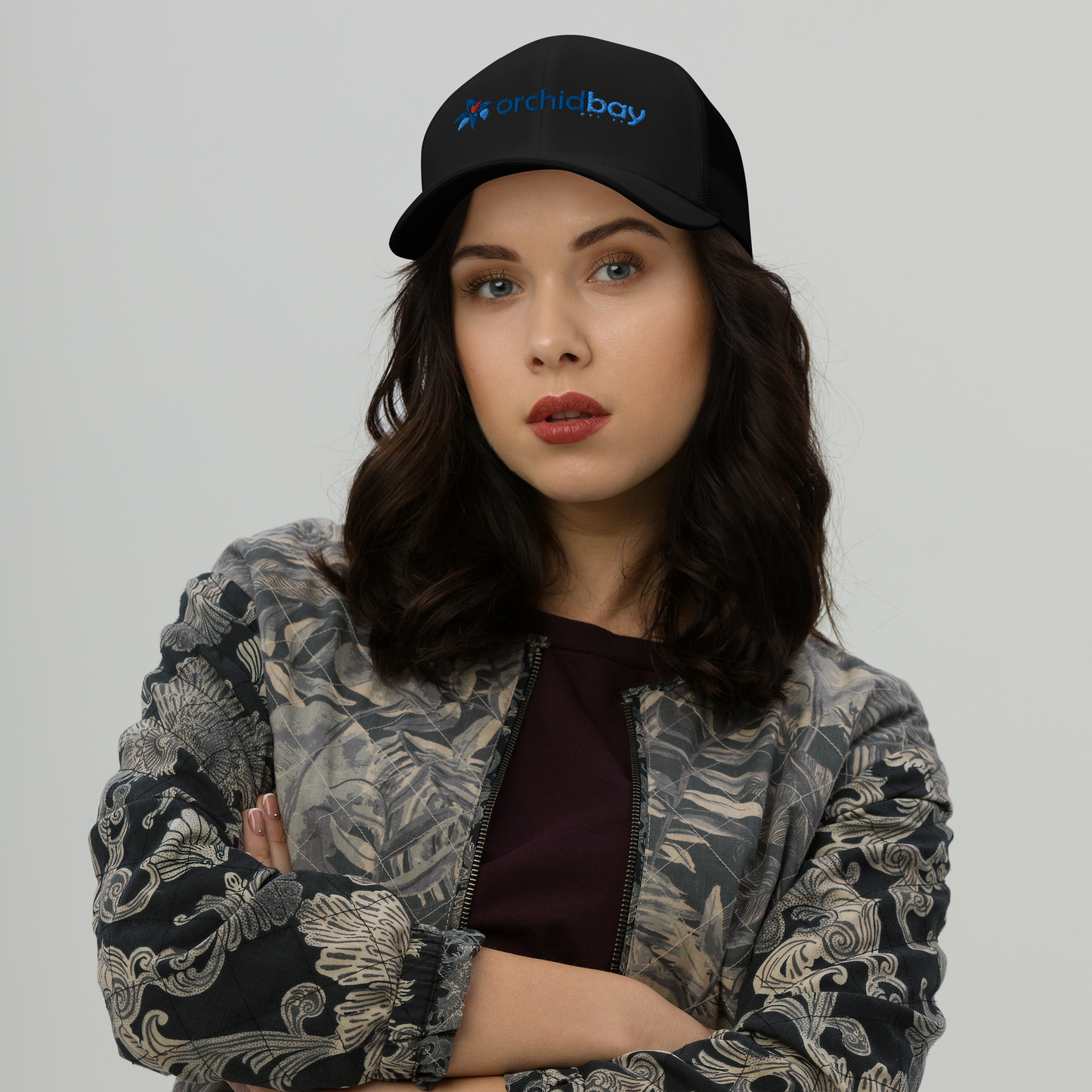 Orchid Bay | Trucker Cap | Six Panel Retro