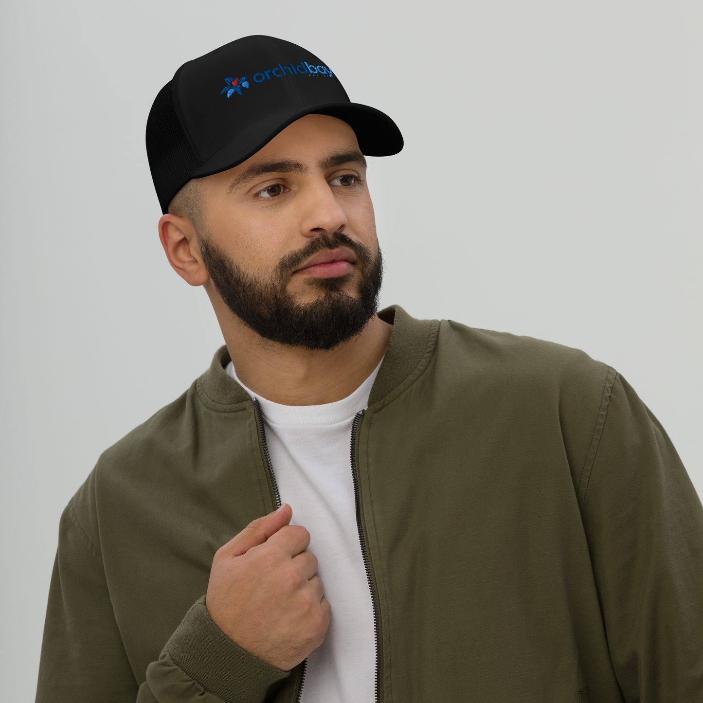 Orchid Bay | Trucker Cap | Six Panel Retro