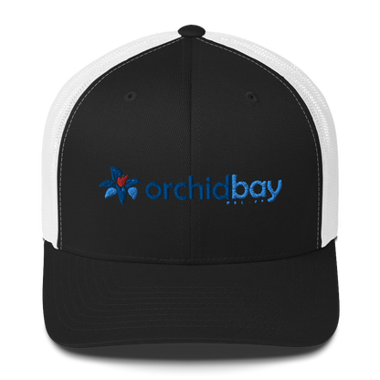 Orchid Bay | Trucker Cap | Six Panel Retro