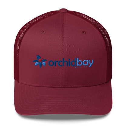 Orchid Bay | Trucker Cap | Six Panel Retro