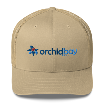 Orchid Bay | Trucker Cap | Six Panel Retro