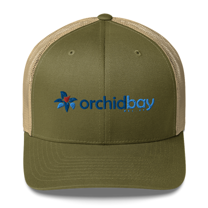 Orchid Bay | Trucker Cap | Six Panel Retro