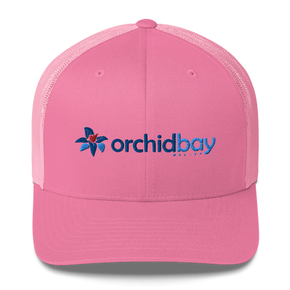 Orchid Bay | Trucker Cap | Six Panel Retro