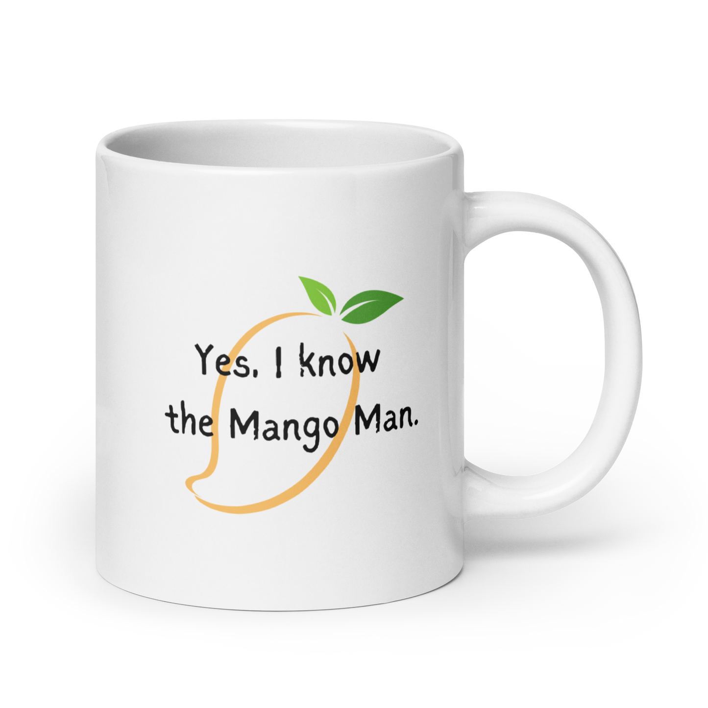 Mango Man Ceramic Mug:
