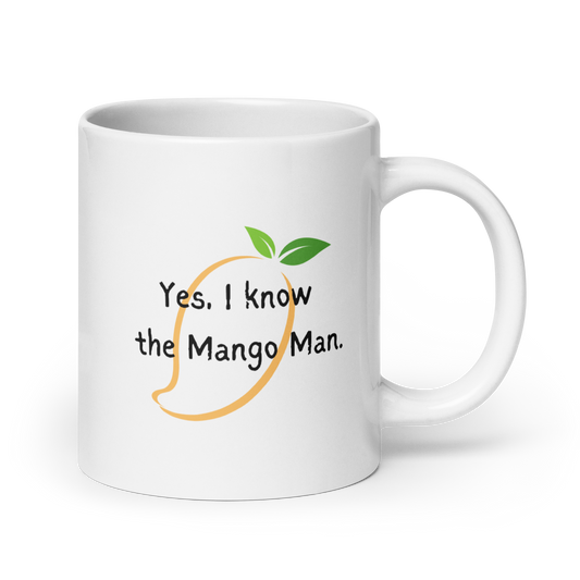 Mango Man Ceramic Mug: